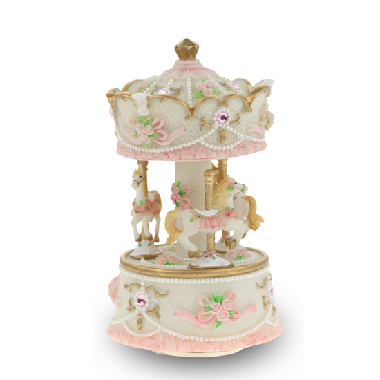 Vintage Carousel Musical Decor