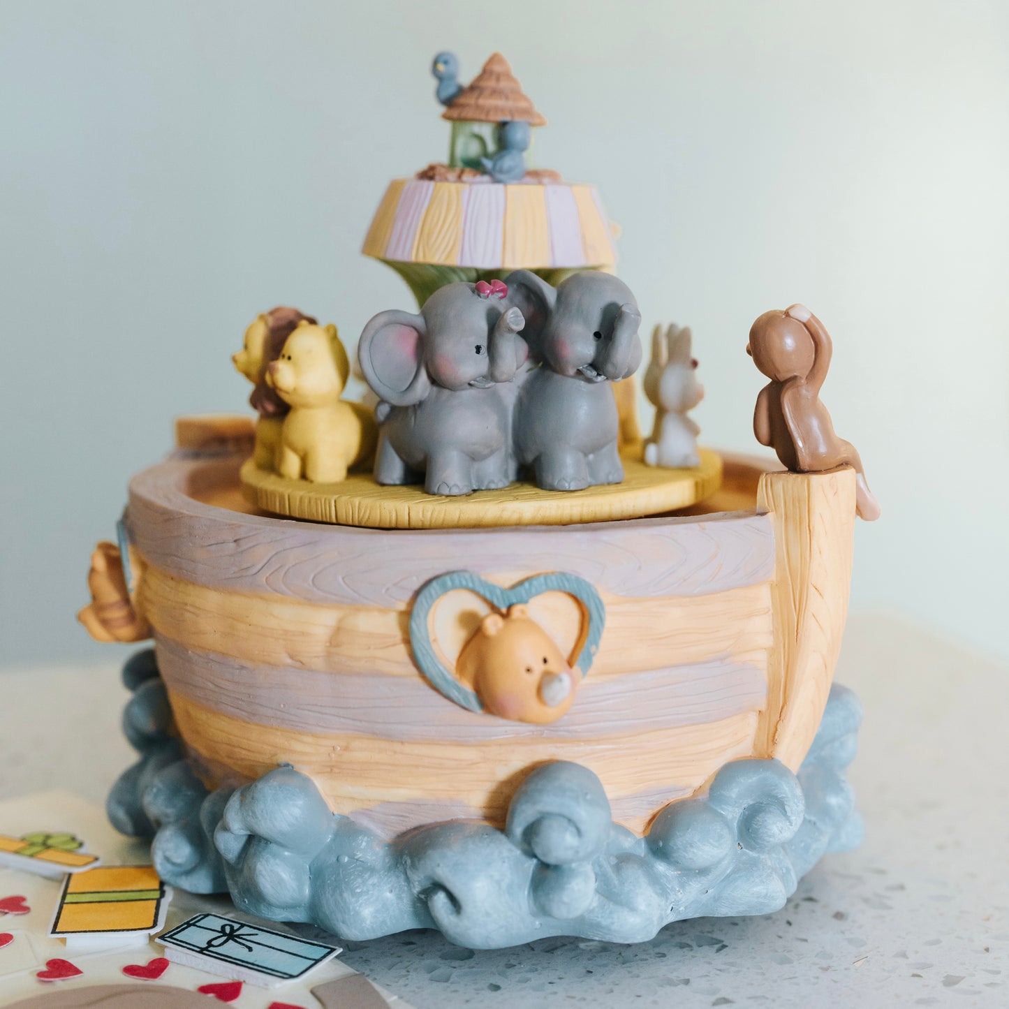 Noah's Ark Animal Music Decor