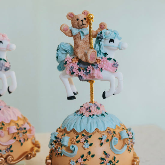 Teddy Bear Carousel music decor