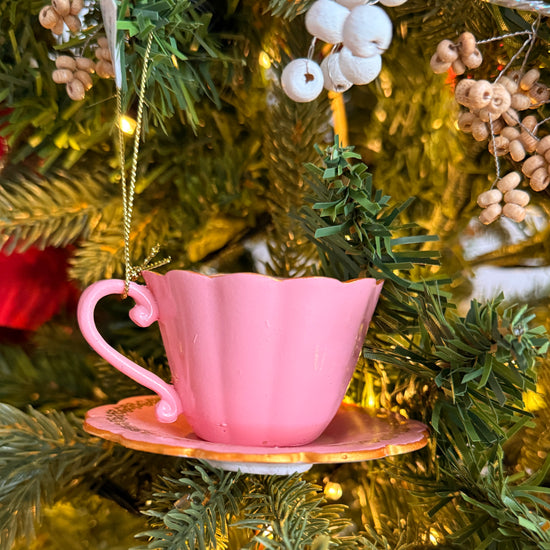 Pink cup Ornament