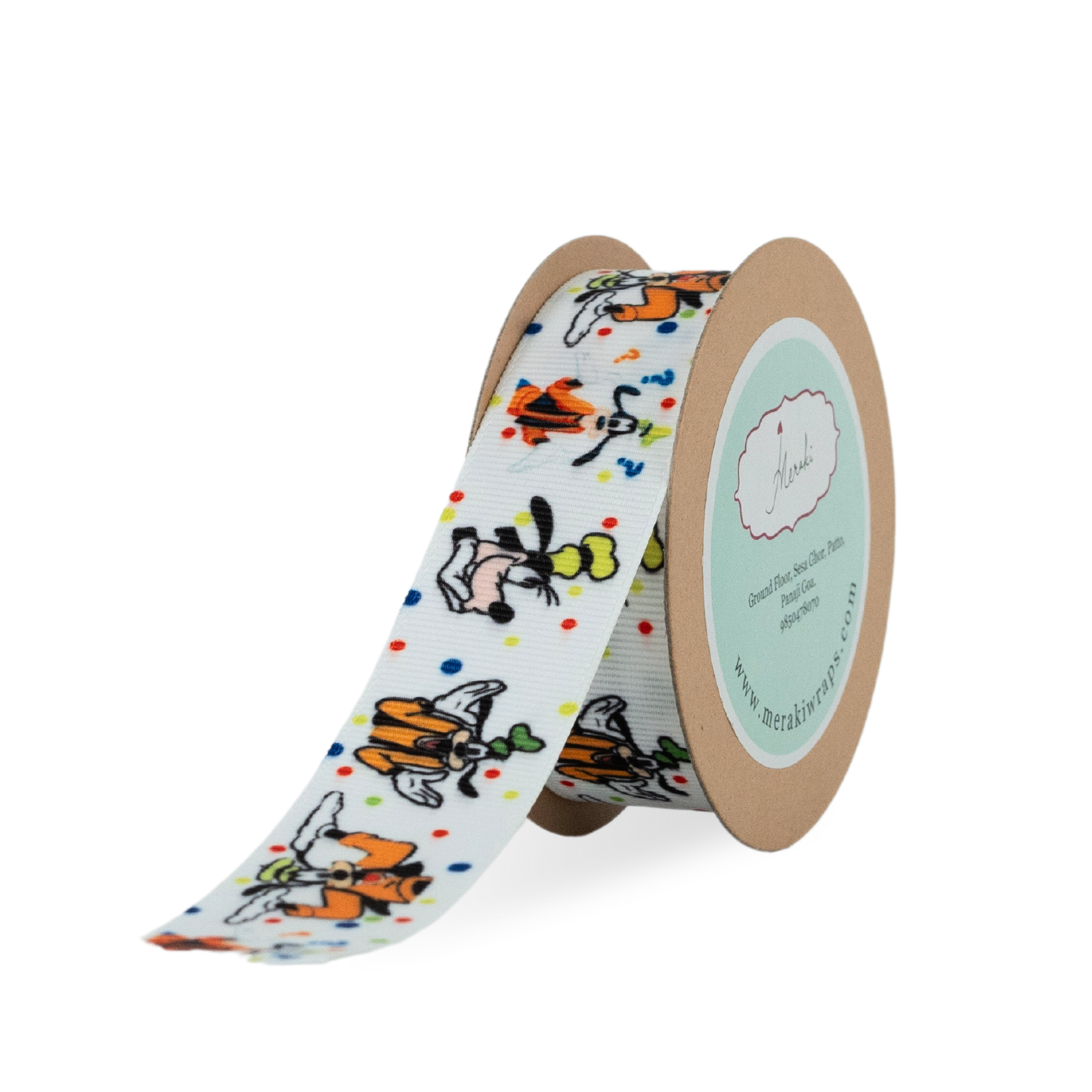 Goofying Around Grosgrain Ribbon