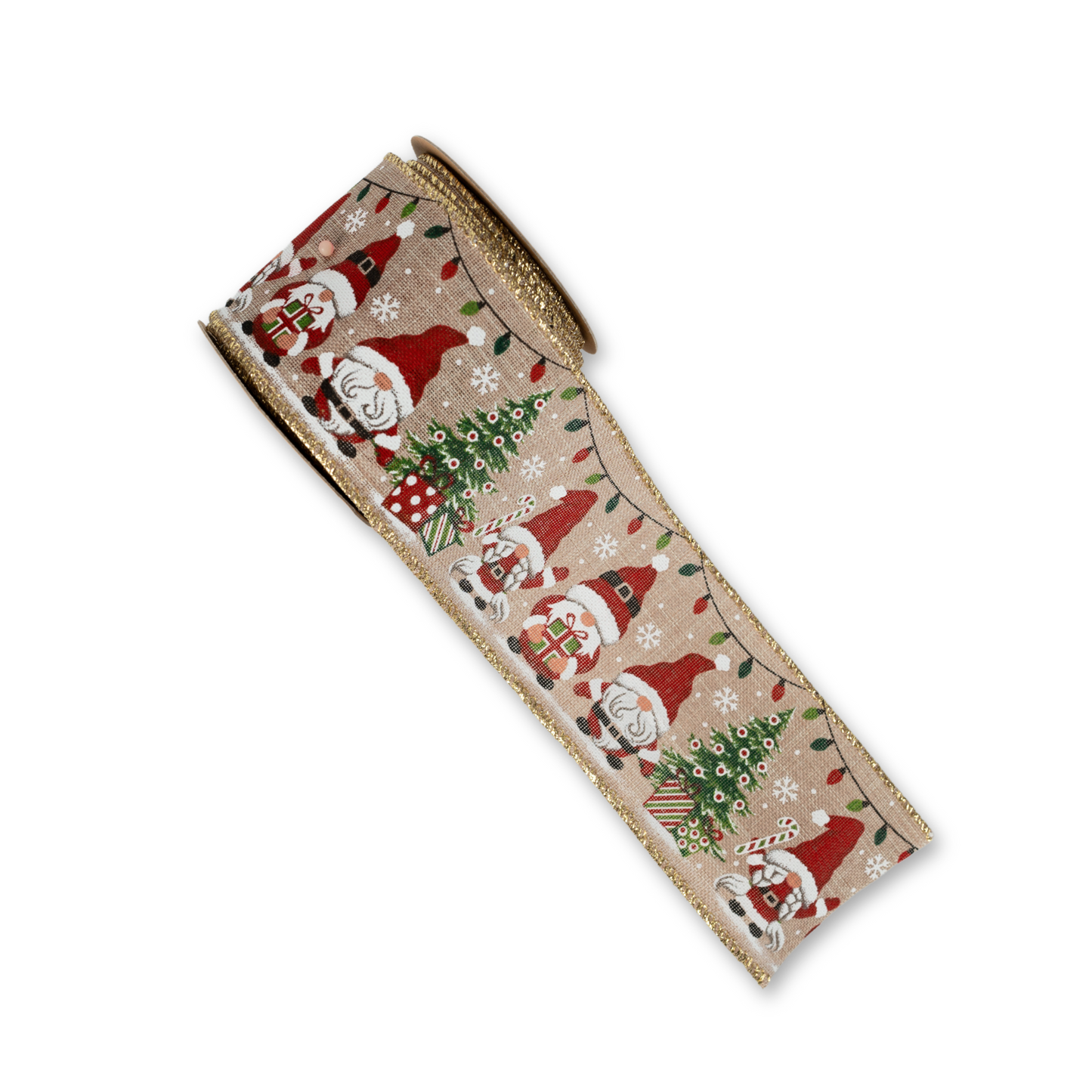 Santa Gnomes Ribbon