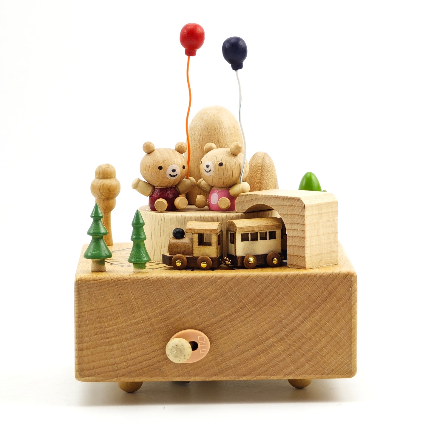 Teddy Bear Train Music Decor