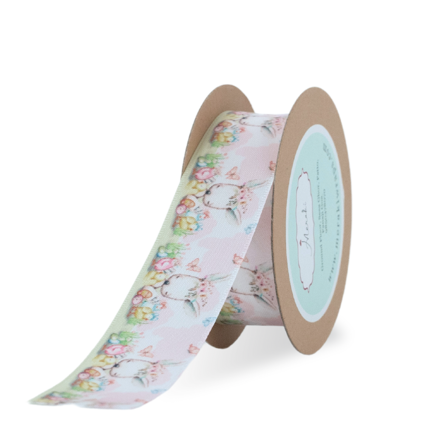 Easter Eggs Print Satin Ribbon