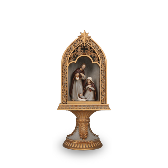 Holy Family Figurine With Led Light